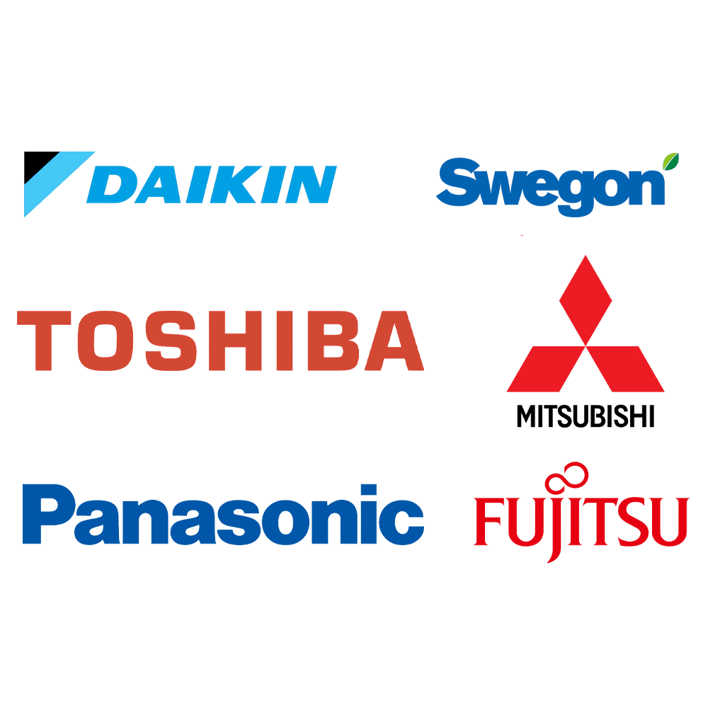 Air Conditioning Daikin Mitsubishi Toshiba Panasonic Swegon Fujitsu